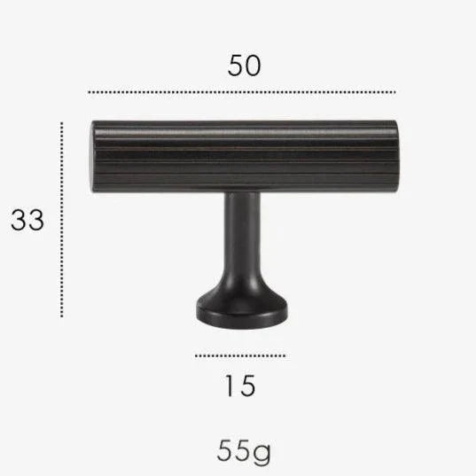 Rib Brass Knob & Pull Collection, view 36