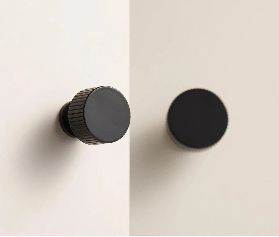 Rib Brass Knob & Pull Collection, view 15
