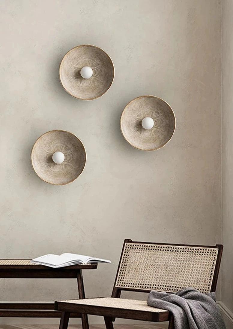 Ripple Disc Wall Light, view 2