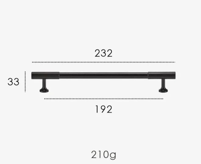 Rib Brass Knob & Pull Collection, view 20