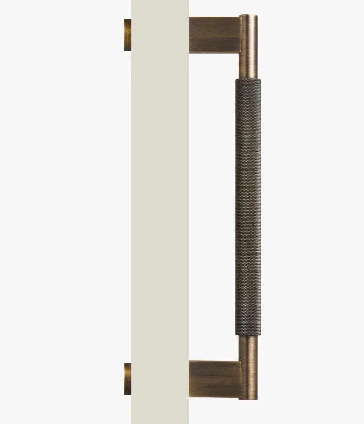 Knurl Brass Door Pull, view 4