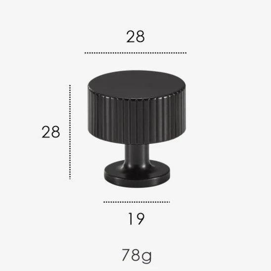 Rib Brass Knob & Pull Collection, view 41