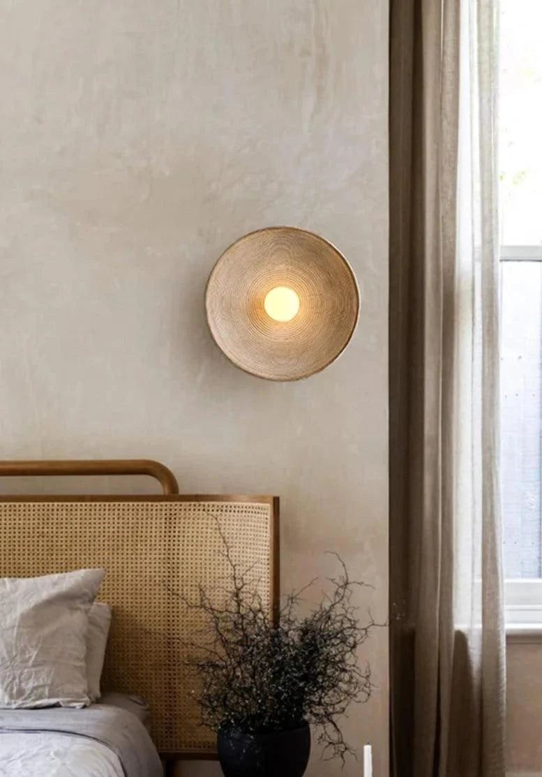Ripple Disc Wall Light, view 5