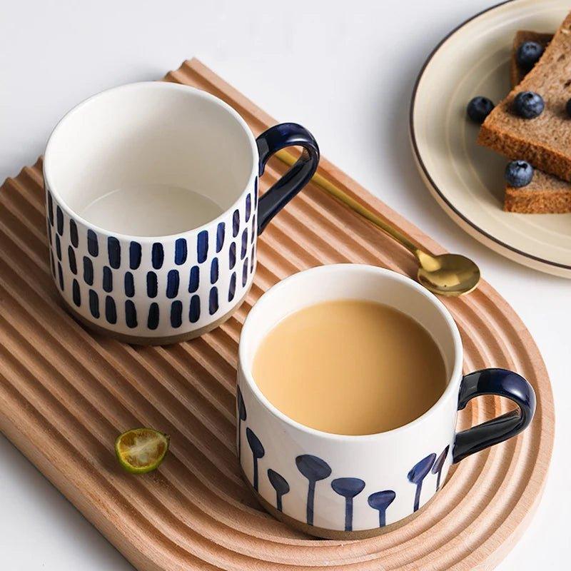 Indigo Hand-Painted Mug, view 5
