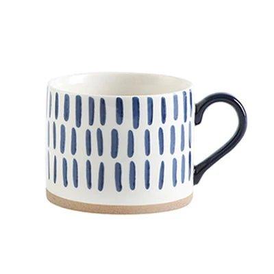 Indigo Hand-Painted Mug, view 9