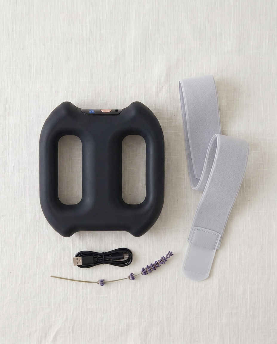 What's in the box: black Unwind ring, 140 cm strap, USB-C cable