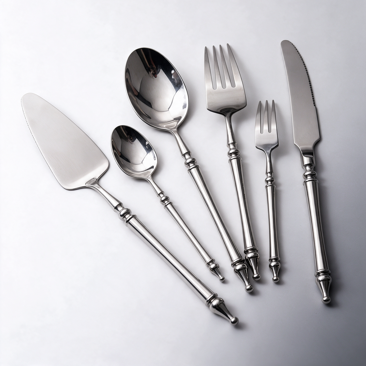 Baluster Steel Cutlery Set, view 2