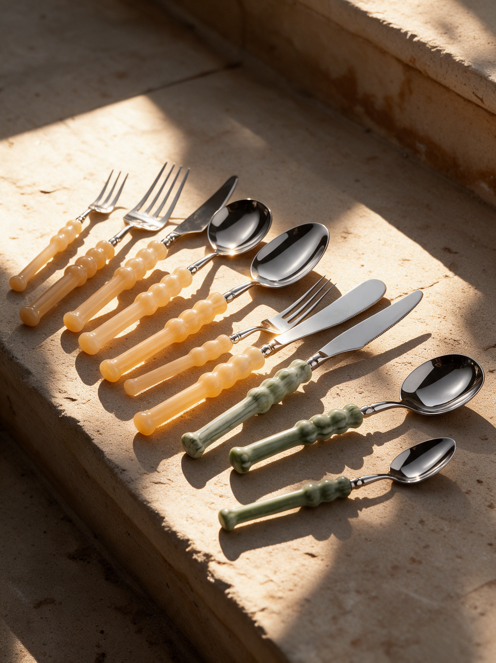 Lucca Resin Cutlery Set