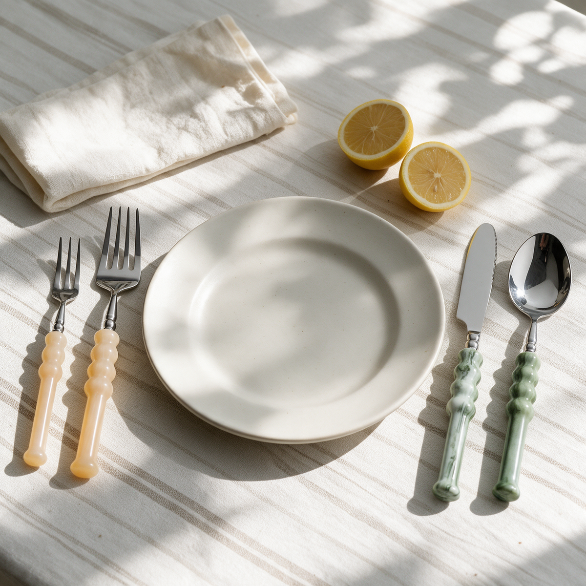 Lucca Resin Cutlery Set, view 6