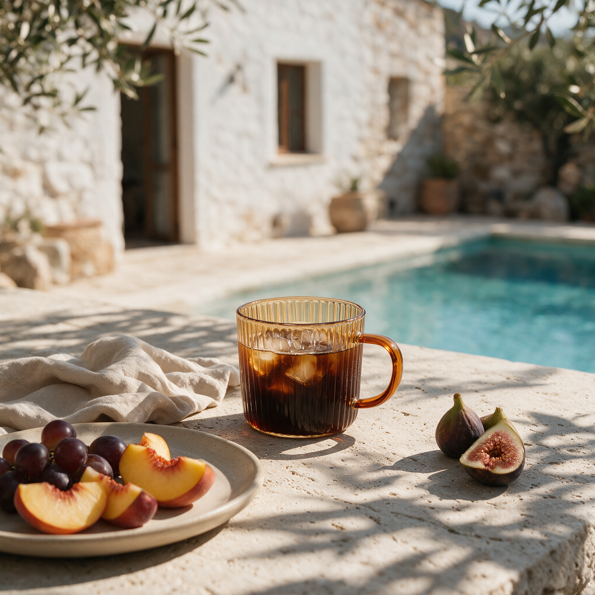 Riva Tinted Glass Mug by Meretide