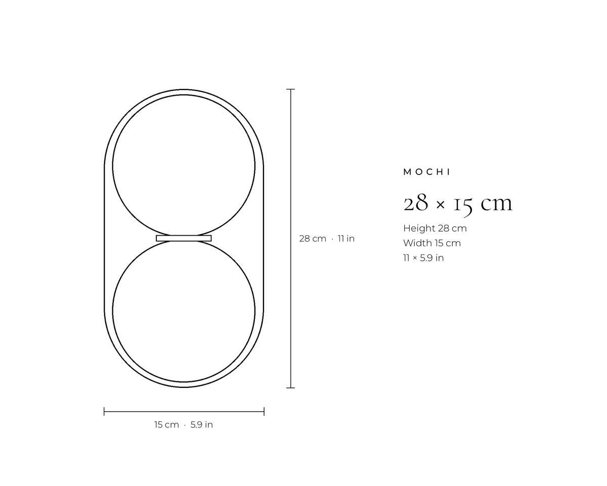 Mochi Wall Sconce by Meretide