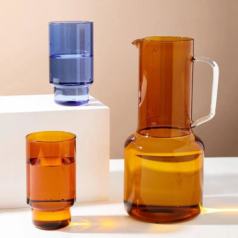 Fjord Tinted Carafe & Glass, view 4