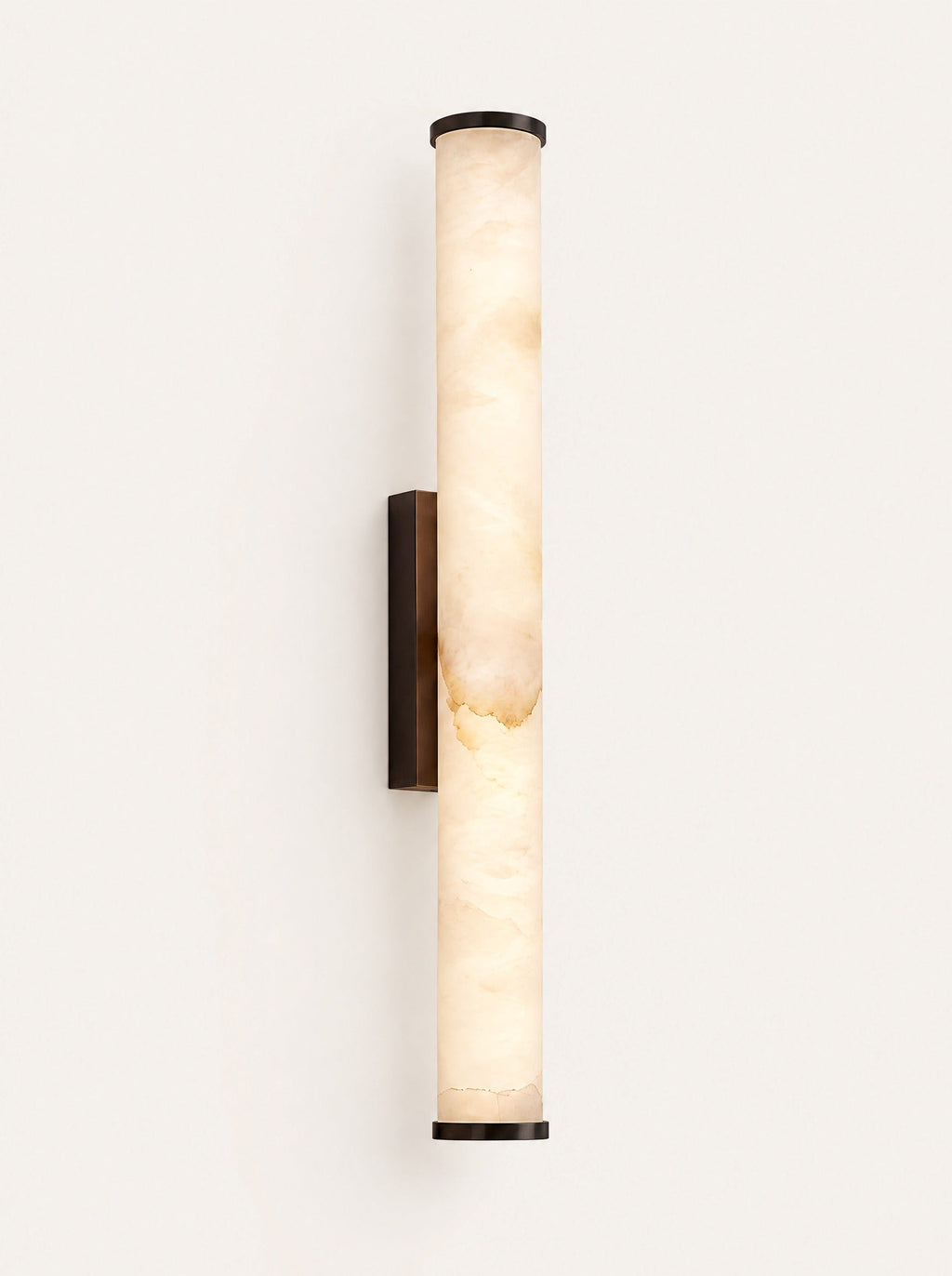 Column Wall Lamp, studio photo on a warm white background