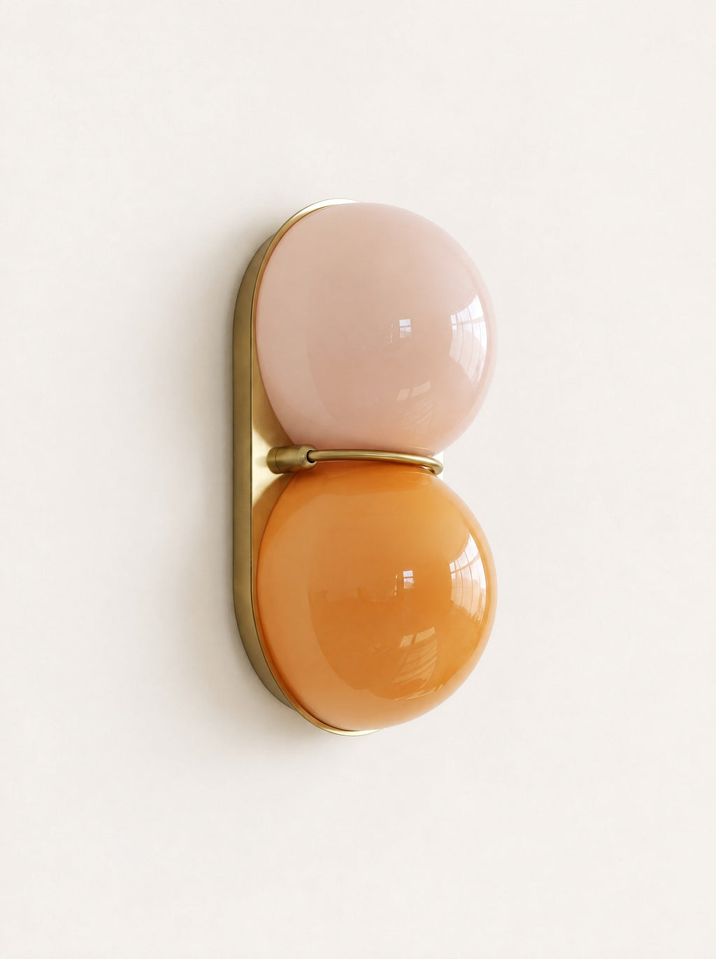 Mochi Wall Sconce, studio photo on a warm white background