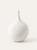 Silhouette Ceramic Bud Vase, studio photo on a warm white background