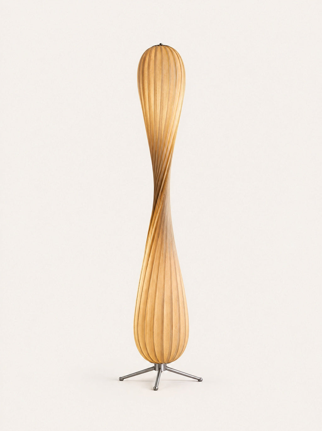 Spira Floor Lamp, studio photo on a warm white background
