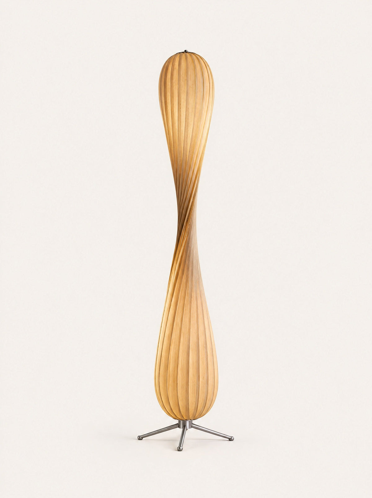 Spira Floor Lamp, studio photo on a warm white background