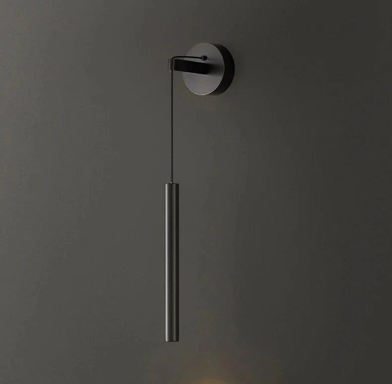 Plumb Brass Drop Wall Light, view 4