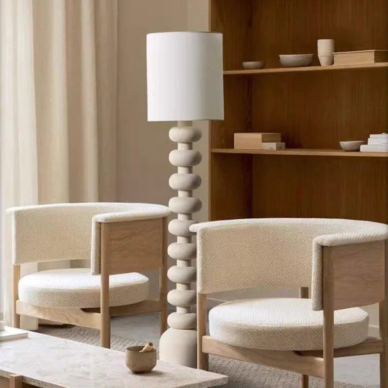 Bead Column Floor Lamp, view 3