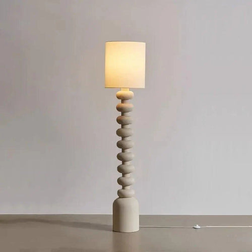 Bead Column Floor Lamp