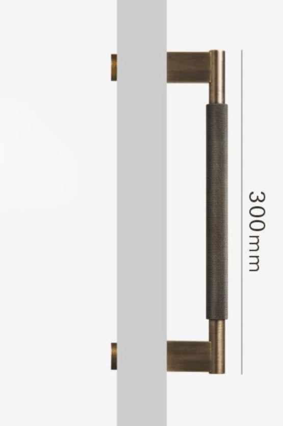 Knurl Brass Door Pull, view 7