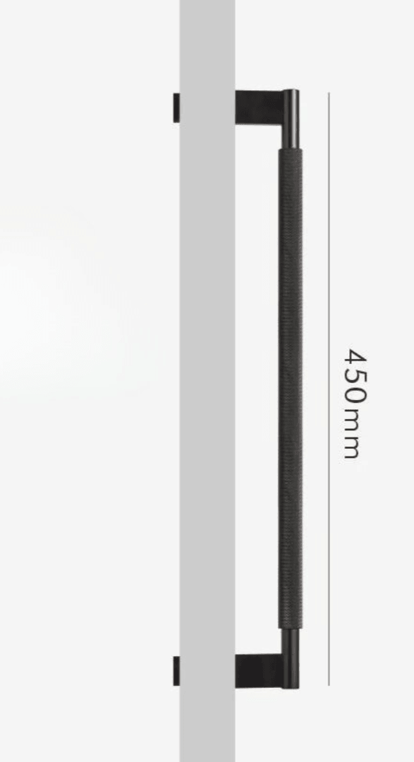 Knurl Brass Door Pull, view 10
