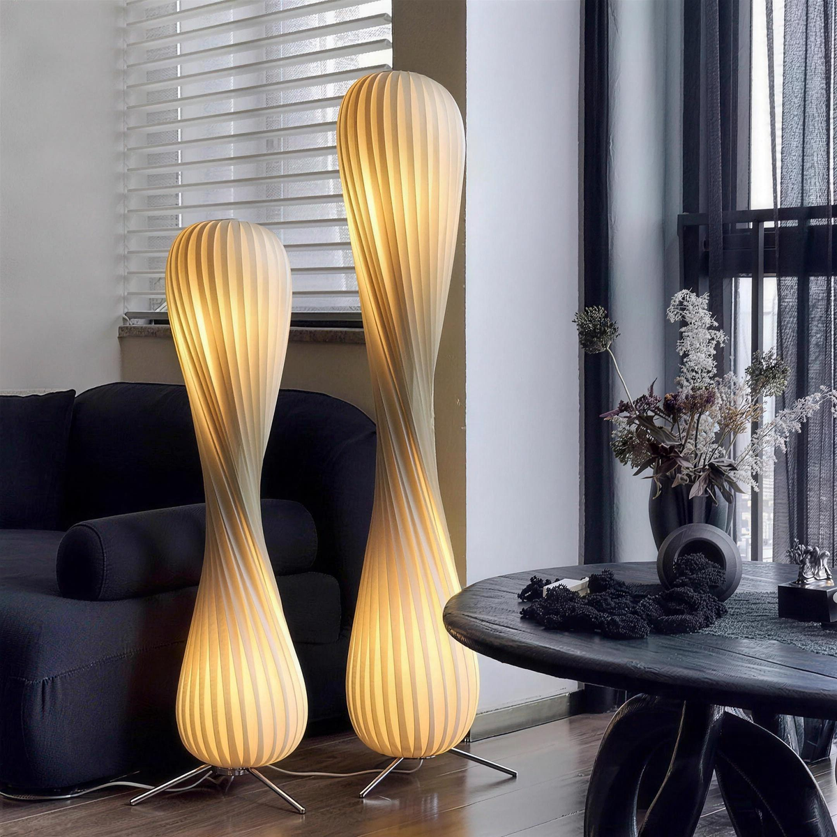 Spira Floor Lamp by Meretide