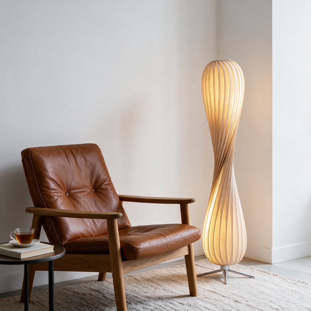 Spira Floor Lamp by Meretide