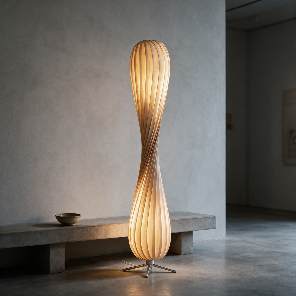 Spira Floor Lamp by Meretide