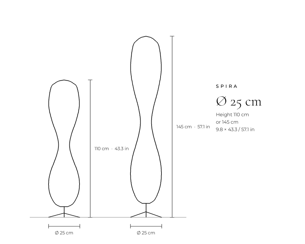 Spira Floor Lamp by Meretide